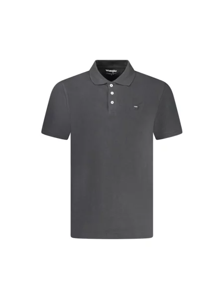 Polo Wrangler z krótkim rękawem szare