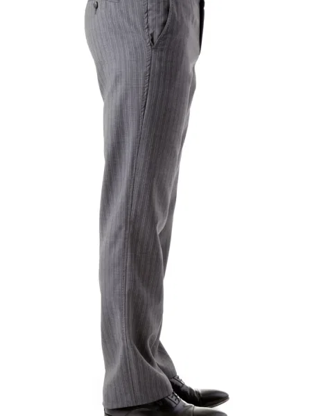 Hlače Richmond X s črtami črna