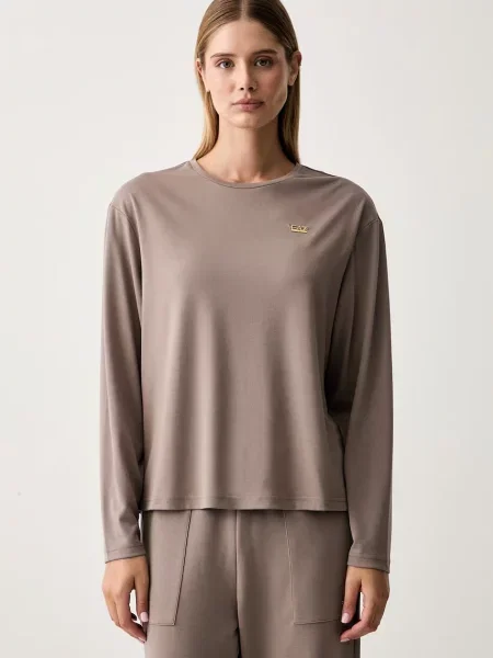 Felső Ea7 Emporio Armani barna