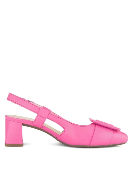 Pantofi cu toc Gabor slingback roz