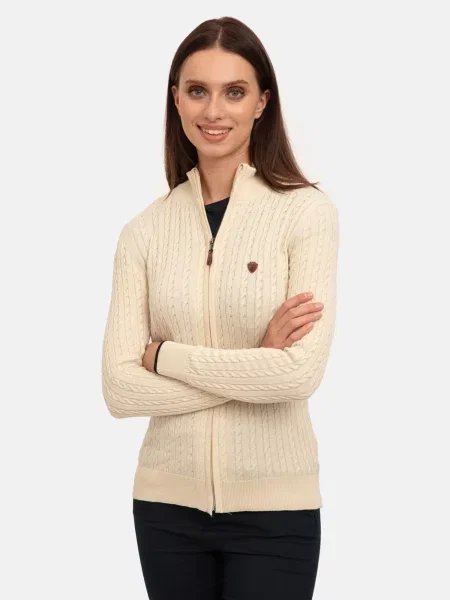 Jacey Quinn Kardigan ecru/prljavo bijela