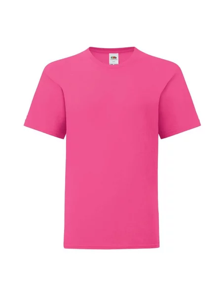 Tricou copii Fruit Of The Loom roz