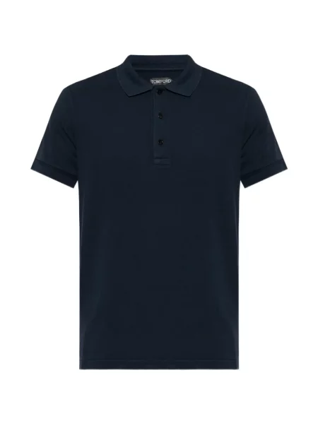 Scurt tricou polo Tom Ford albastru