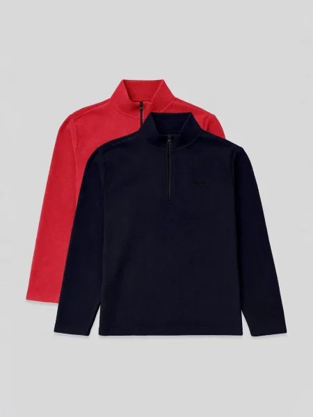 Tommy Life Tréning póló tengerészkék piros