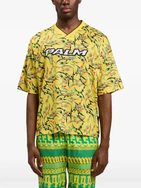 Tricou Palm Angels galben