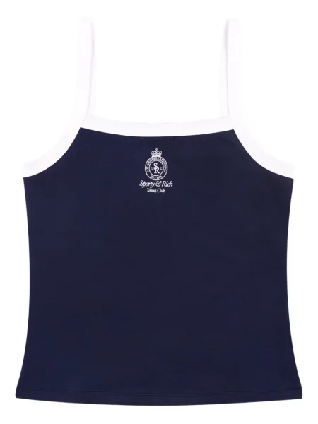 Top Sporty & Rich albastru