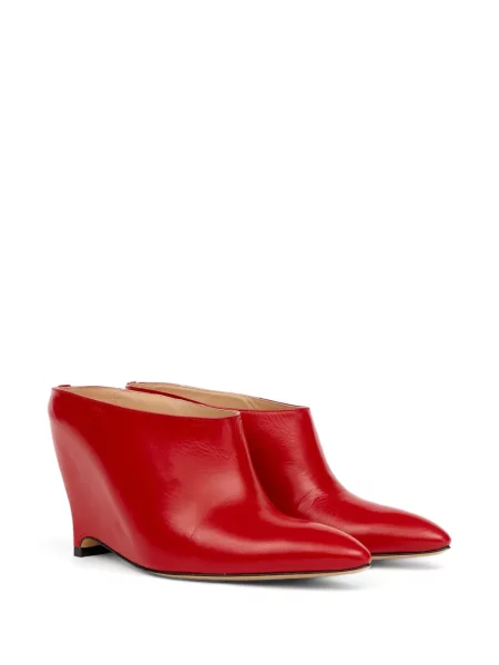 Sandale Maison Margiela din piele roșu