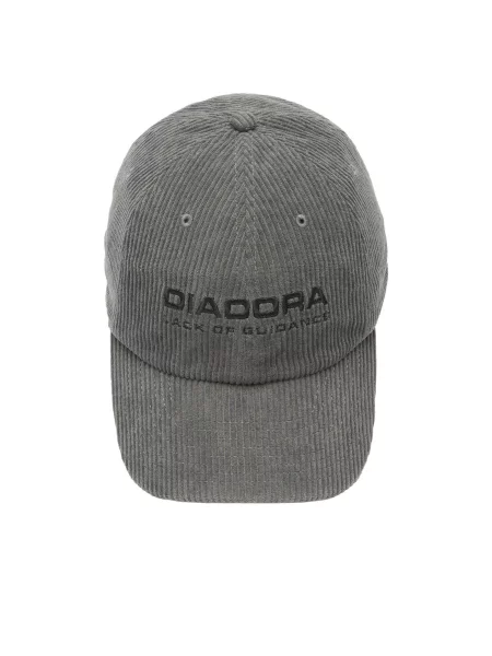 Czapka z daszkiem Diadora szara