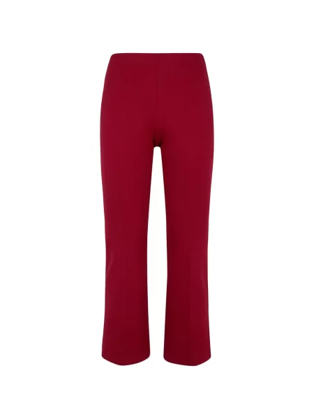 Pantaloni Liviana Conti evazate roșu