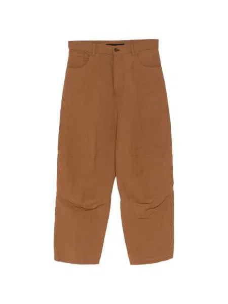 Pantaloni Forme D'expression cu 5 buzunare maro