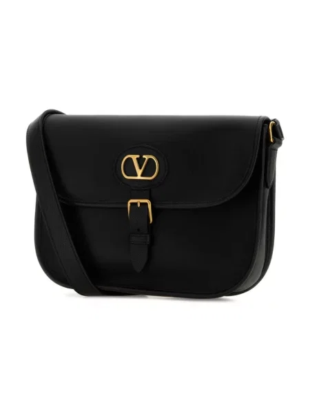 Torba crossbody Valentino Garavani skórzana czarna