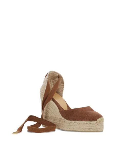 Espadrile Castañer s platformom smeđa