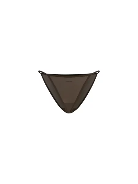 Stringi Calvin Klein brązowe