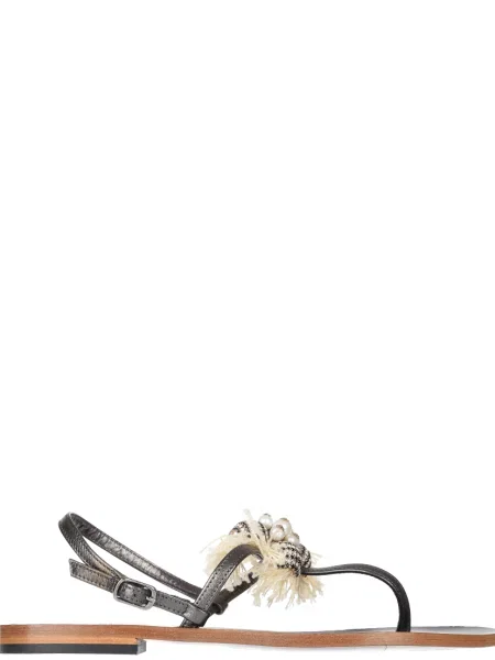 Босоножки Eddy Daniele серые