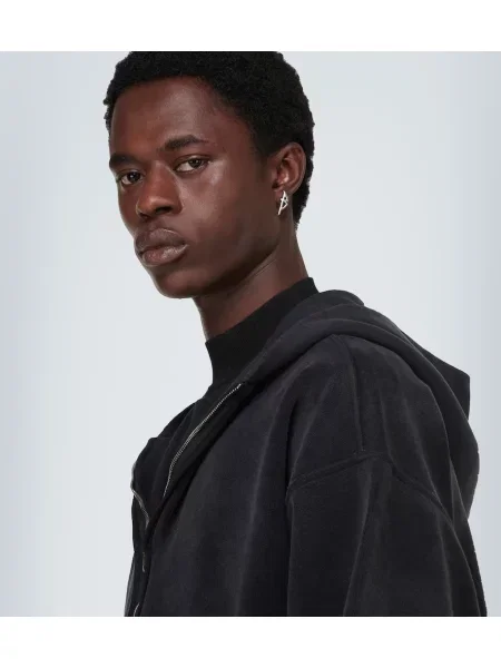 Cercei Balenciaga argintiu