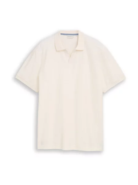 TOM TAILOR Tricou murdar alb