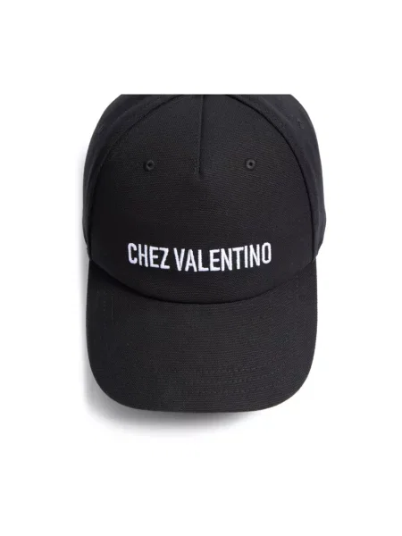 Czapka z daszkiem Valentino Garavani czarna