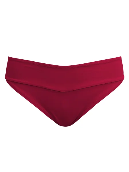 SugarShape Slip costum de baie Valencia roşu închis