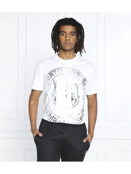 Plein Sport Tricou alb