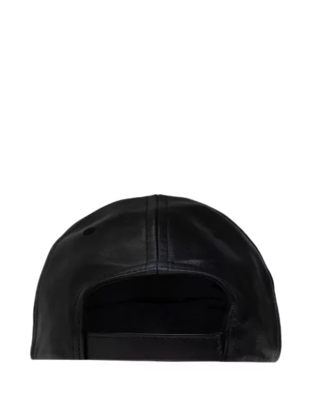 Șapcă Balenciaga din piele negru