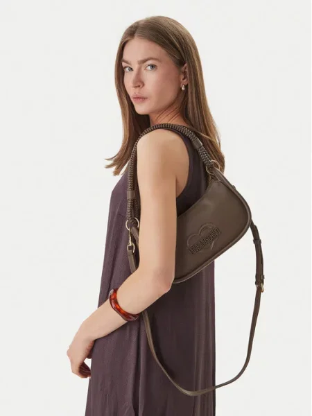 LOVE MOSCHINO Geantă maro