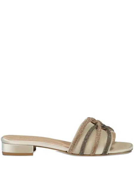 Sandały Eleventy z kryształkami