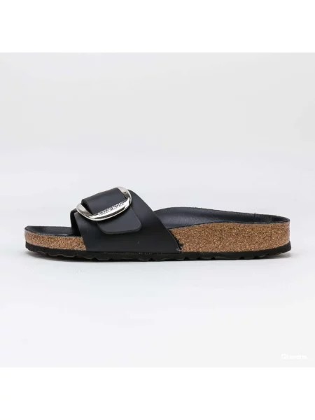 Klapki Birkenstock na sprzączkę czarne