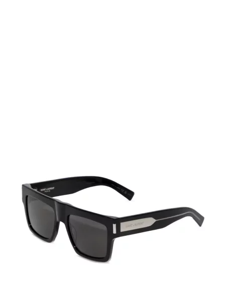 Ochelari de soare dreptunghiulari Saint Laurent Eyewear negru