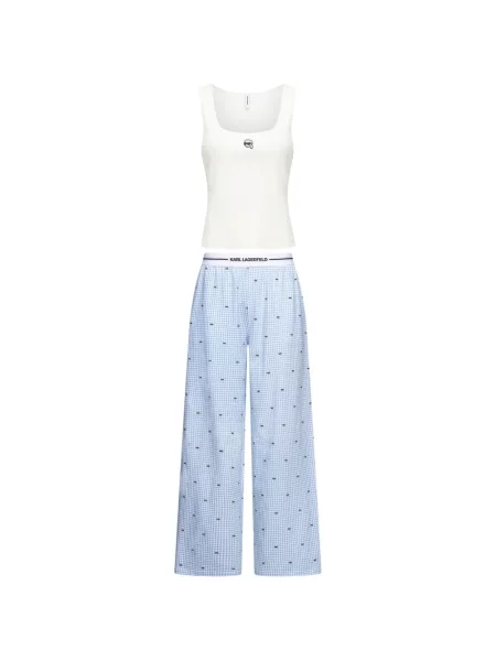Pijamale Karl Lagerfeld alb