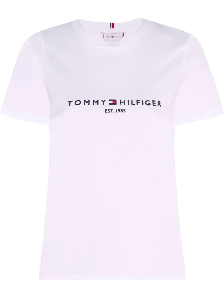 TOMMY HILFIGER Tricou / bleumarin / roșu alb