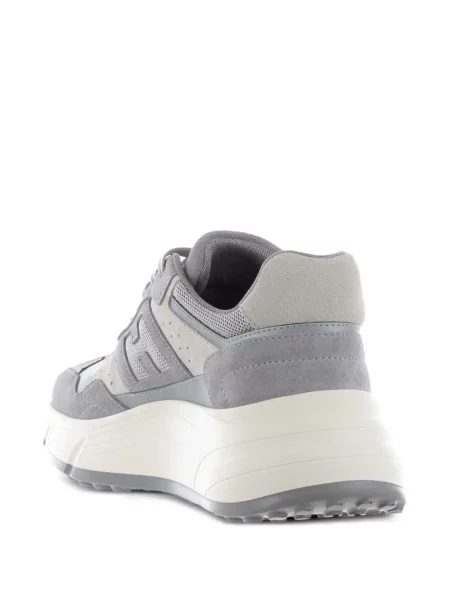Sneakerși Hogan din piele gri