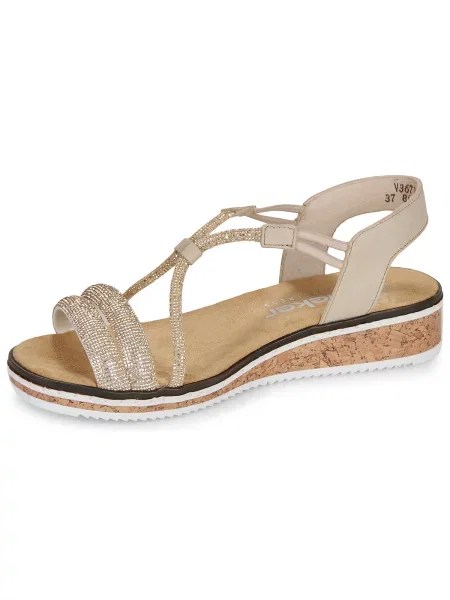 Pantofi Rieker bej