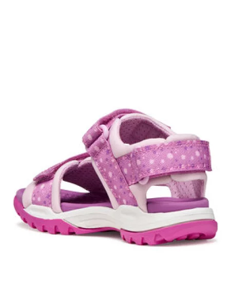Geox Basutės Jr Borealis Girl M rožinė