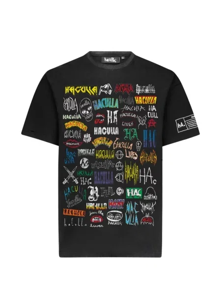 Tricou Haculla cu imagine negru