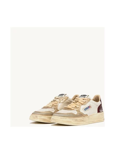 Sneakersy Autry skórzane beżowe
