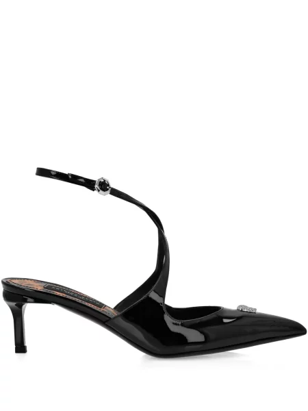 Pantofi cu toc Philipp Plein negru