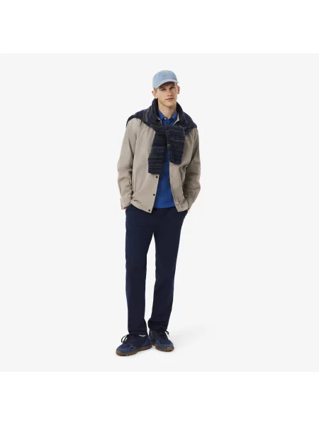 Lacoste Koszulka Polo Paryż Regular Fit Ciemnoniebieska niebieski