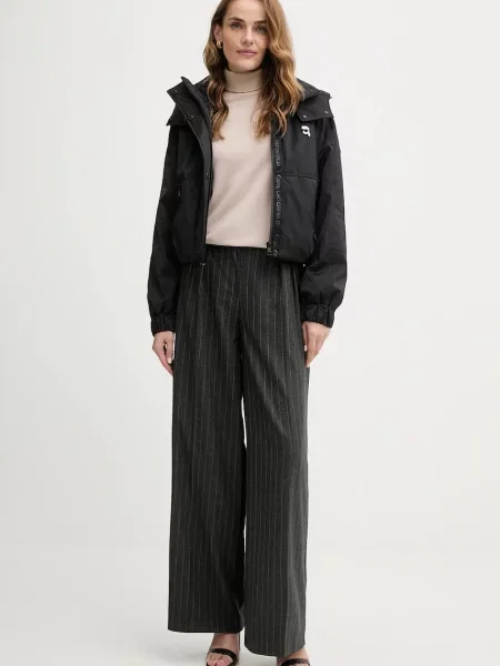 Karl Lagerfeld kurtka IKON przejściowa czarny