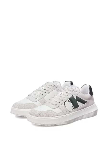 Sneakerși Calvin Klein cu imagine gri