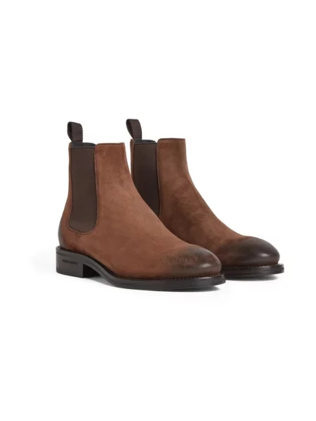 Botki Dsquared2 brązowe
