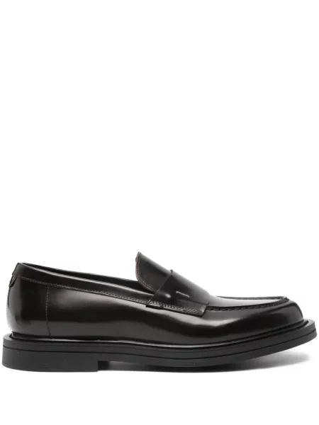 Pantofi loafer The Antipode din piele negru