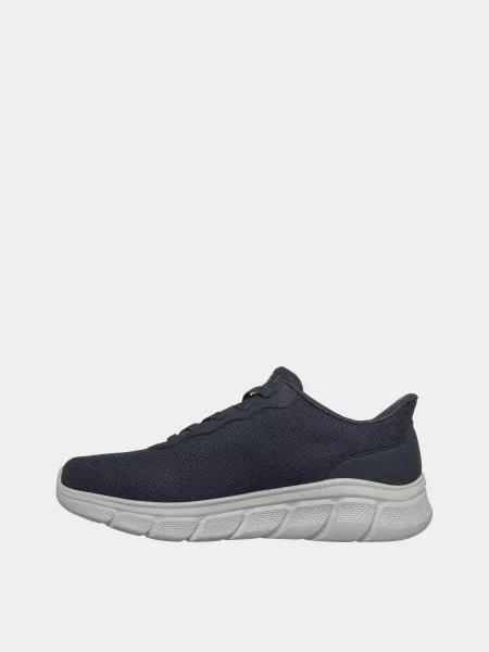 Кожаные повседневные кроссовки Skechers синие