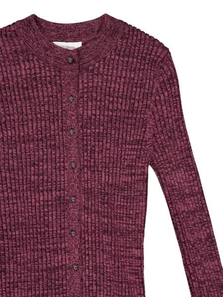Cardigan Rabanne tricotate violet