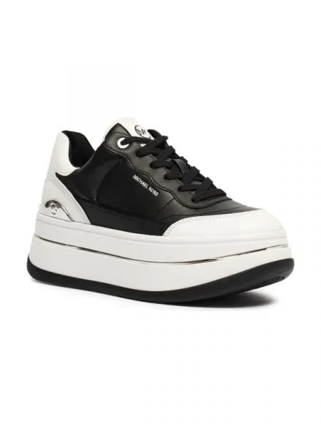 Michael Kors De piele sneakers HAYES negru