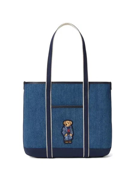 Matlasat sneakerși Polo Ralph Lauren cu autograf de catifea cord albastru