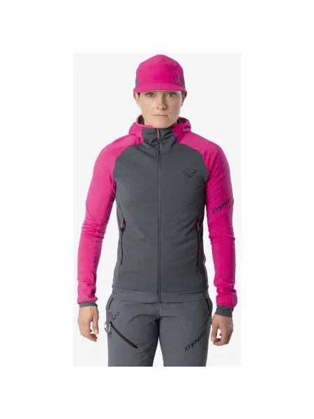 Kurtka z kapturem Dynafit Radical Polartec róż fuksja XS szary