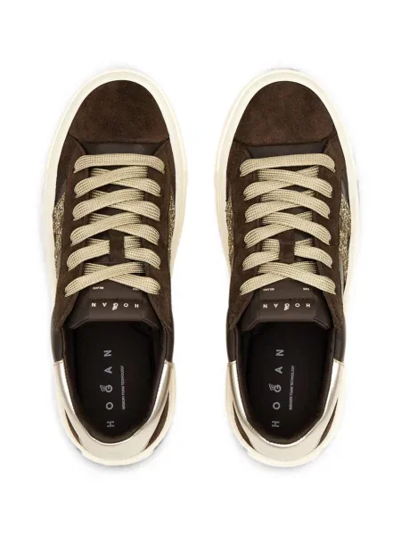 Sneakerși Hogan maro