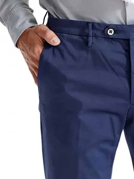 Pantaloni Tombolini albastru