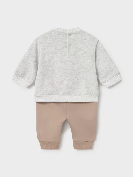 Mayoral Newborn спортен комплект анцуг за бебе с червено