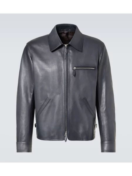 Geanta de piele Berluti negru